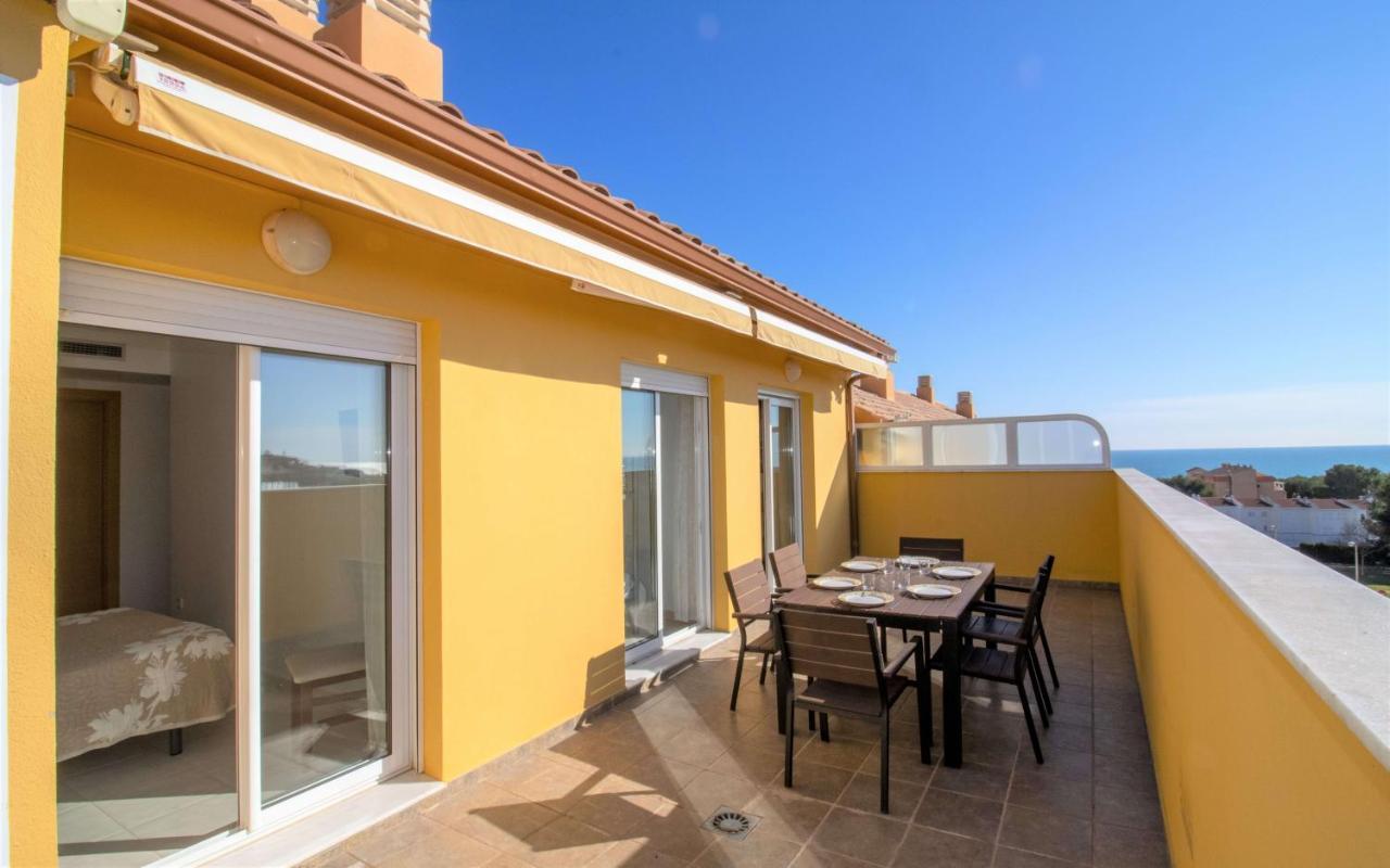 Atico Con Vistas Al Mar , Wifi Y Piscina - Sierra Irta Albert Villas Alcossebre Exteriér fotografie