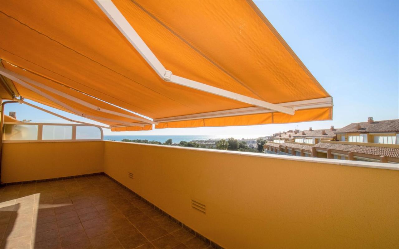 Atico Con Vistas Al Mar , Wifi Y Piscina - Sierra Irta Albert Villas Alcossebre Exteriér fotografie