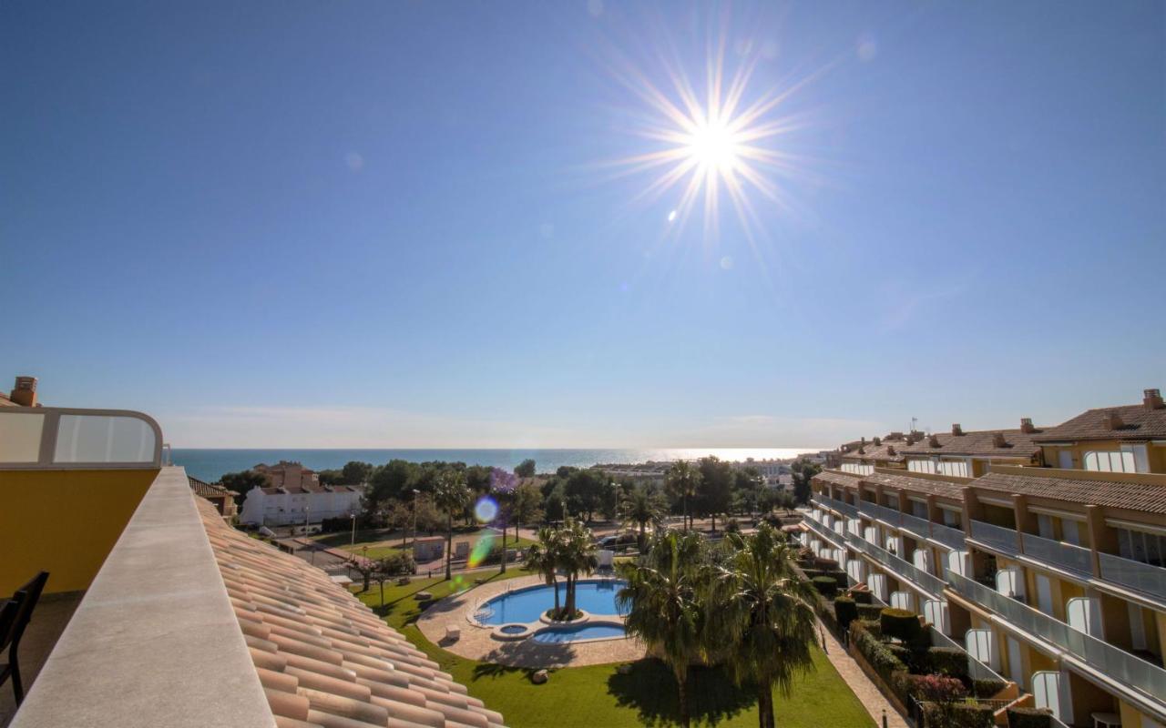 Atico Con Vistas Al Mar , Wifi Y Piscina - Sierra Irta Albert Villas Alcossebre Exteriér fotografie