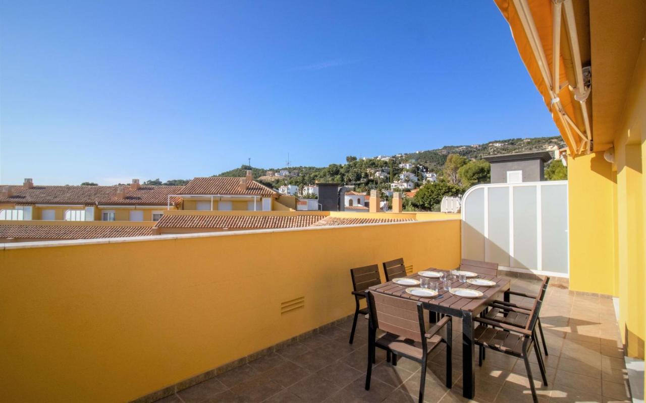 Atico Con Vistas Al Mar , Wifi Y Piscina - Sierra Irta Albert Villas Alcossebre Exteriér fotografie